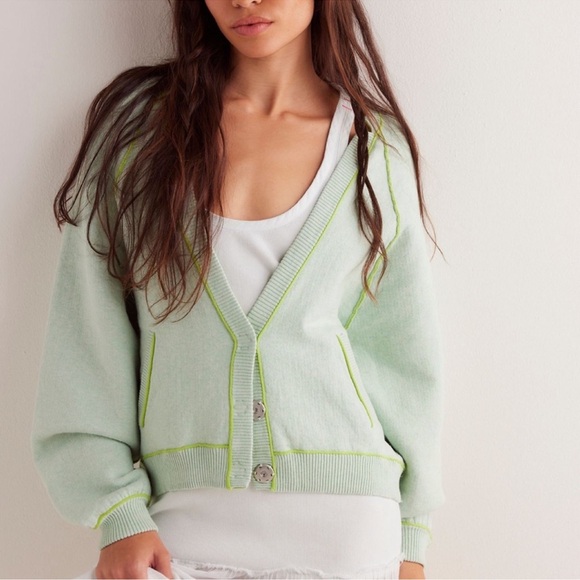 Free people midnight cardigan